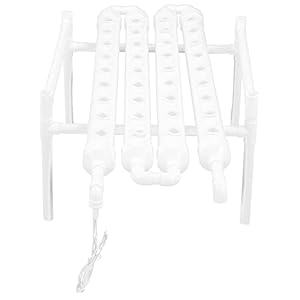 Hydrocultuur kweeksysteem, hydrocultuur kweekset PVC voor broeikasgassen Groenteplanten voor familie Balkon Groenteplanting voor moestuinbeplanting(Transl)