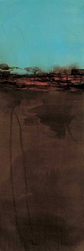 Affiche sur toile encadrée Feeling at home portrait abstrait Sarah Stockstill 140x46 cm