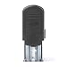 Self Inking Rubber Stamp, Refillable Red Ink Preinstalled - (9/16