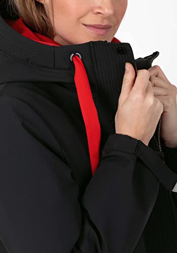 Parka Timezone Sharp femme veste mi-saison longue à capuche ajustable - 3