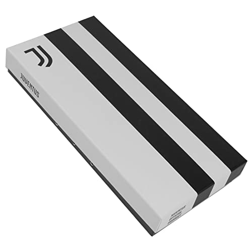 JUVIR|#JUVENTUS FC 133057 Guanti Pelle, Nero, L