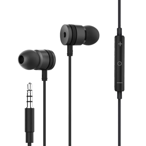 FLiX(Beetel) Tone E45 in-Ear 1.2 Meter Earphone with Mic, 3.5mm Jack, 10mm Large Driver with Super Bass, Volume Controls with Multi Function Button (Black E45) (B0CHVKR247) Amazon Price History, Amazon Price Tracker