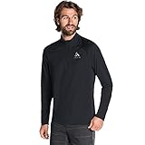 odlo herren pullover midlayer 1/2 zip snowbird Aktive Wärmeisolierung Odlo Herren Midlayer CERAMIWARM Element Pullover, Black, S