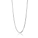 Trusuper Titanium Stainless Steel Cable Box Chain Necklace 1.4mm, Sliver Color (16" - 24" Available)