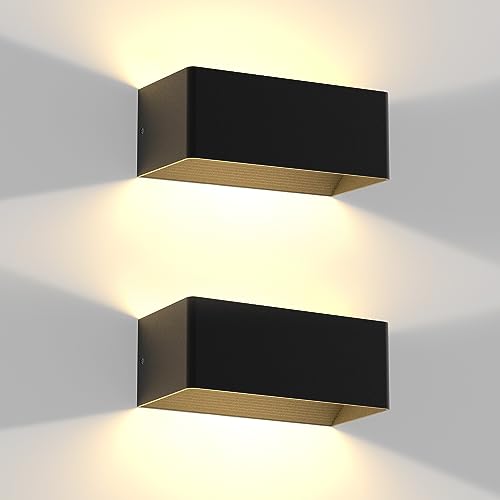 Lámpara de doble iluminación para pasillos estrechos que necesitan calidez