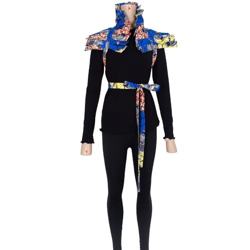 African Women Belt Printed Retro Wide Belt or Fashionable Shawl African Clothing Accessories4