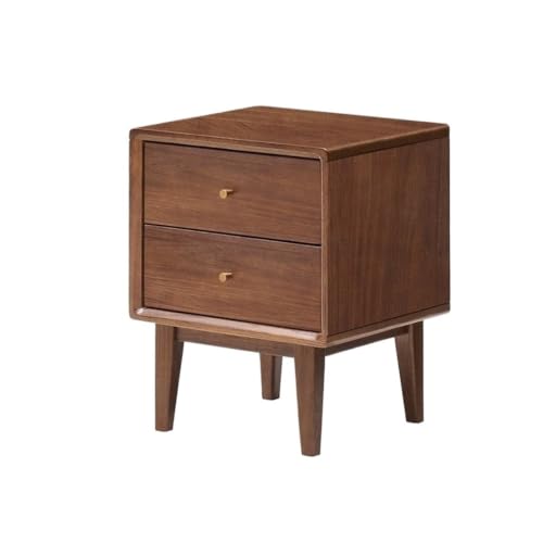 Table de Chevet compacte marron et table d'appoint de salon