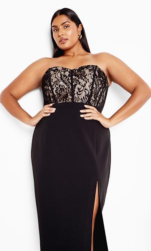 Image of City Chic Women's Plus Size Dress - Perfect Date