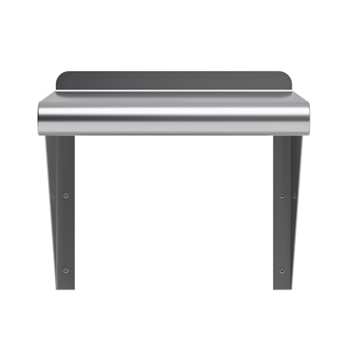 Image of AmGood 12 in. x 12 in. Stainless Steel Wall Shelf | NSF | Metal Shelving | Garage, Laundry, Storage, Utility Room | Restaurant, Commercial Kitchen
