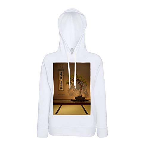 Sweat à capuche Bonsai au design japonais minimaliste avec intérieur confort style Tatami
