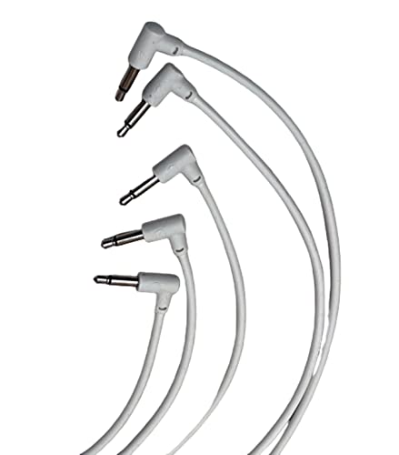 Câbles patch Eurorack coudés Luigis M-PAR pour un câblage propre de 30 cm