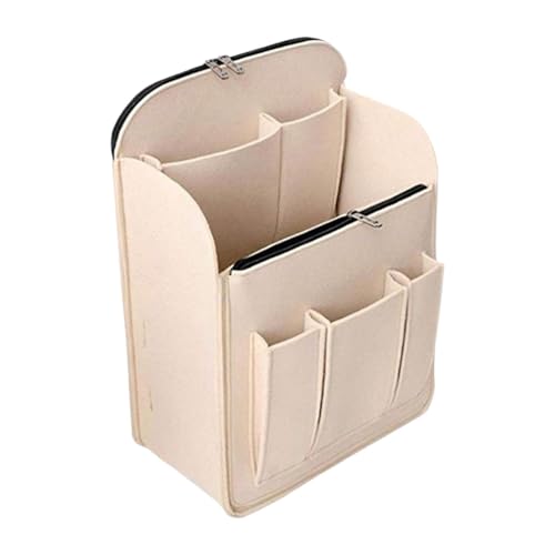 Organisateur de sac à dos compartiments multiples poches zippées feutre L