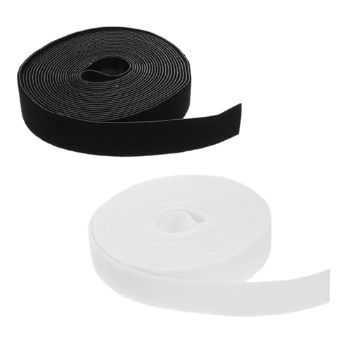 NUOBESTY 2 Rollos de Correas Autoadhesivas para Organización de Escritorio y Gestión de Cables para Uso en Oficina en Casa y Viajes Versátiles y Reutilizables miniatura 1