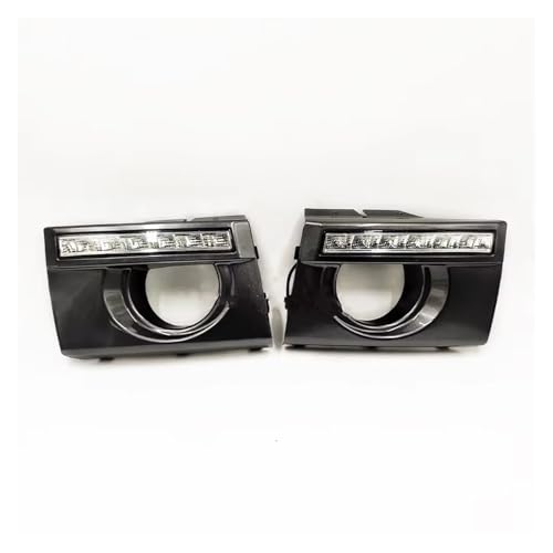 Faro Principal para Hyundai para Tucson 2005 2006 2007 2008 2009 1 Par Luces LED Circulación Diurna Luces Antiniebla DRL Cubierta Lámpara Antiniebla Faros Principales Coche