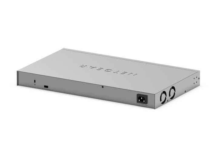 Image of NETGEAR GS728TXP 28-Port 𝐏𝐨𝐄 Gigabit /10G Stackable Smart Switch | Managed | 24 x PoE+ 195W | 2 x 10G Copper | 2 x 10G SFP+ | Cloud Care's 3 Year Warranty SupportPlus Included