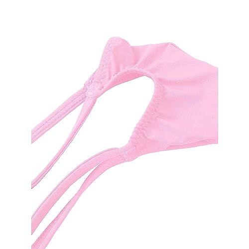 Men's Sissy G-String Thong Underwear Femboy Panties Bulge Pouch Jockstrap Lingerie4