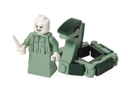 LEGO Harry Potter Lord Voldemort Minifigure with Nagini