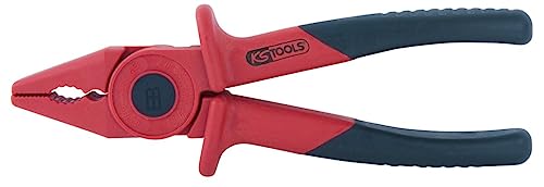 Ks Tools 117.1765 Pinza Combinata In Plastica Con Isolamento Protettivo, 185Mm