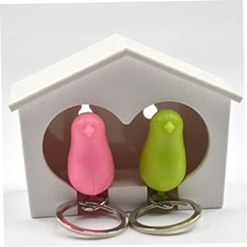 RORPOIR White Birdhouse Key Holder with Whistle Key Home Wall Mount Decoration for Organizing Keys and Accessories - Image 4