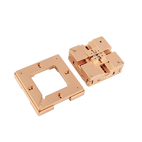 Estación Universal de Reballing BGA, Kit de Plantilla de Soldadura con Centrado Automático y Soporte de Malla de Acero Magnético, Herramienta de Aleación de Aluminio para Reballing de CPU y Chips de Teléfonos Móviles miniatura 7