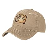 Eleva tu estilo con nuestra gorra de béisbol clásica lavada con brújula natural HJFCZH y mapa del mundo antiguo, hecha de mezclilla 100% algodón para un aspecto atemporal y resistente que complementa cualquier forma de cara y añade un toque fresco y moderno a tus atuendos diarios.