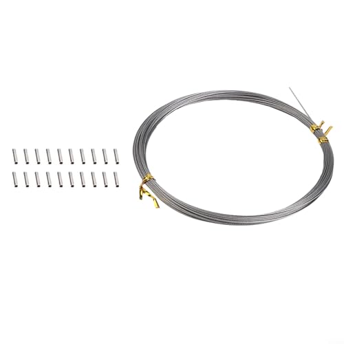 Cable líder para pesca en agua salada de acero inoxidable 304