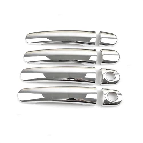 Cubiertas de manija de puerta ABS con orificio inteligente para Skoda