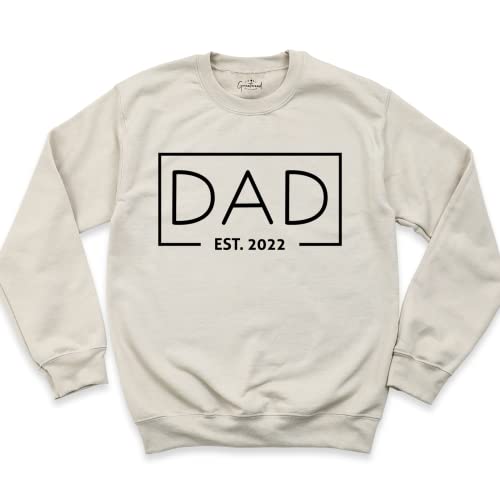 Dad Sweatshirt For Men, Dad Gifts Shirt, Dad Christmas Gifts Tee, Fathers Day Gifts Sweatshirt, Daddy Sweatshirt, Gifts For Dad Sweatshirt, Custom Dad Est 2022 Sweatshirt4
