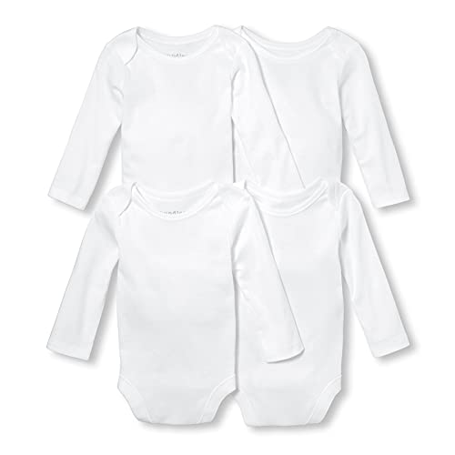 The Children's Placeunisex-baby Short Sleeve 100% Cotton Onesie Bodysuits Shirt (pack of 5)