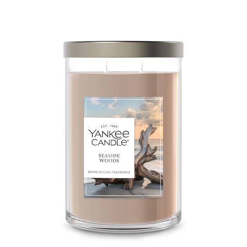 Yankee Candle Seaside Woods Scented Candle, 20oz Large Tumbler