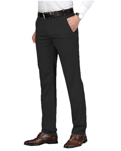 Formal Mens Pant Business Slim Trousers Fashion Regular Fit Suit Pants ﻿3