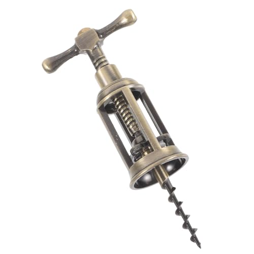 Ipetboom Abrebotellas Manual de Vino y Cerveza de Aleación de Zinc Sacacorchos Multifuncional Herramienta de Cocina para Hogar Camping y