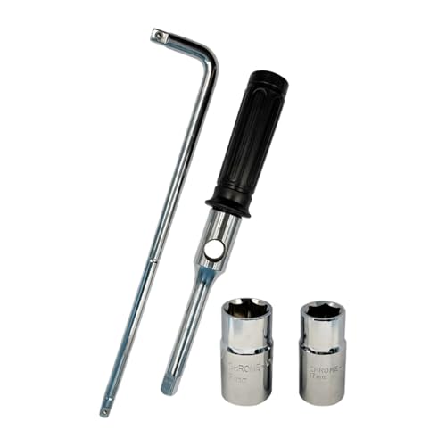 manhegari Clé à écrous - Clé De Roue Robust Pour Camion Lourd | Poignée Antidérapante Réductrice d'Effort pour Garage Camion Dépannage