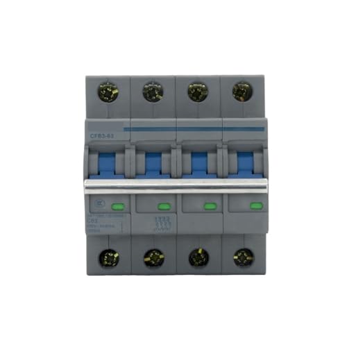 Mini disyuntor AC 4P 230V 32A con capacidad de rotura de 10KA