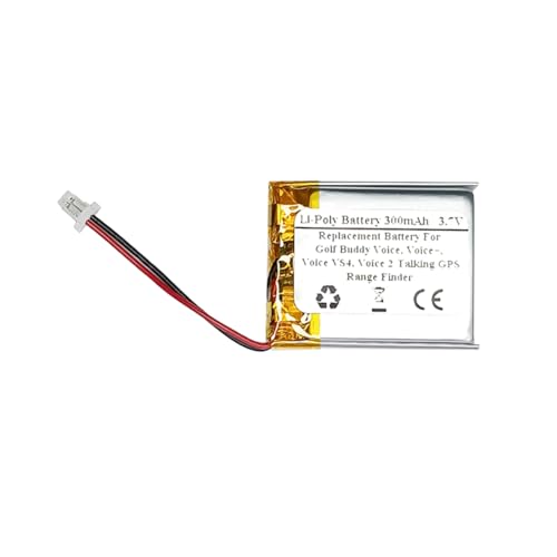 Replacement Battery for Golf Buddy Voice, Voice+, Voice VS4, Voice 2, DSC-GB750, DSC-GB900 Talking GPS Range Finder