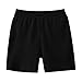Toddler Boys Girls Cotton Athletic Running Shorts Kid Fashion Soccer Shorts Basketball Sports Biker (Black, 1-2 Years)