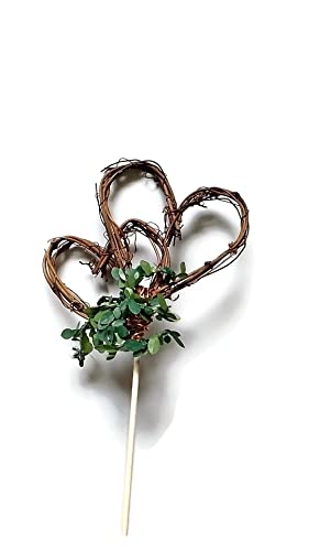 Wedding Cake Topper in Rustic Forest Theme