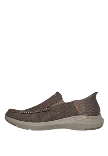 Skechers Men's Parson - Ralven Hands Free Slip-in Men's Casual, Beige, 12, Medium, US