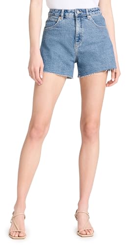 ABRAND Women's Venice Shorts, Chantell, Blue, 23