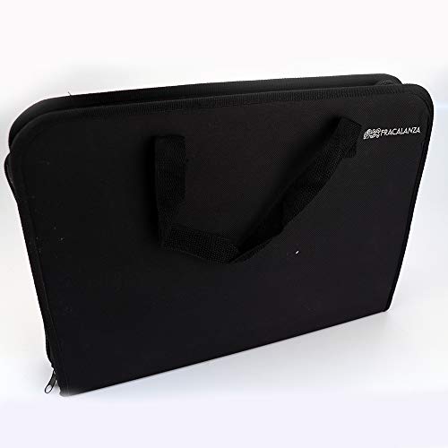 Jogo de 10 Peças para Churrasco em Inox com Bolsa de Nylon Fracalanza Preto