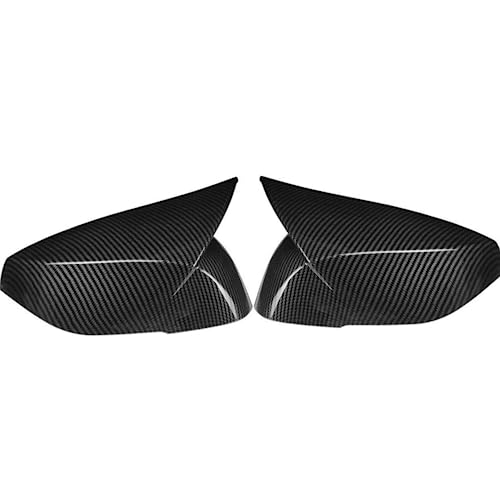 Couvercle de rétroviseur pour Infiniti Q50 Q60 QX30 en fibre de carbone noir
