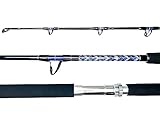 Connley Fishing Live Bait/Bottom Fishing Offshore Heavy Duty Saltwater 1-Piece Custom Fishing Rod (6'6'/7', 20-50lbs) (7'0)