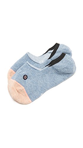 Stance Women's Plain Jane Contrast Toe Arch Support Super Invisible Sock