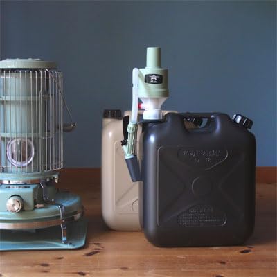 TRUSCO給油ポンプ＋Genie Tank灯油タンクダークグレー のセット Amazon.co.jp: 【 灯油タンクダークグレー 】＆【 アラジンポンプ