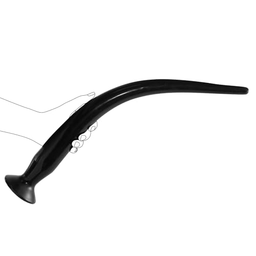 Image of Extra Long Anal Plug, 18.9'' Unisex Flexible Anal Dildo Butt Plug Anal Training Vaginal Prostate Massage Stimulation for Men and Women (Large)