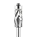 SpeTool Bottom Bearing Compression Spiral Flush Trim Router Bit 1/4