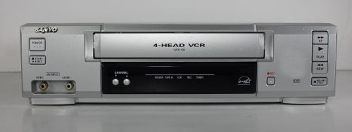 Popular Sanyo VWM-406 VCR 4 Head Video Cassette Recorder