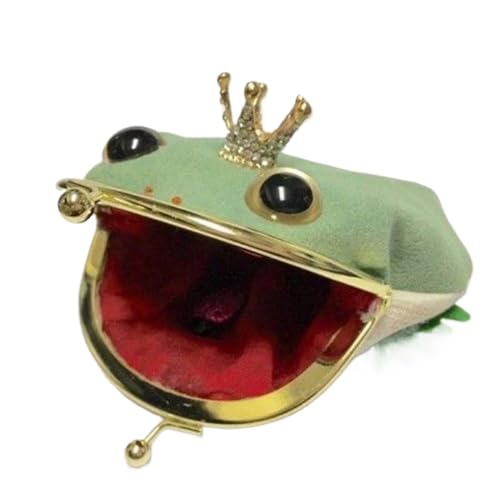Cartera de rana, bolsa de rana, exquisito y lindo bolso de cosplay, moderno, accesorio compacto inspirado en el anime para adultos, niñas, niños, mujeres y hombres, 5 x 3.94 pulgadas, Atributo único