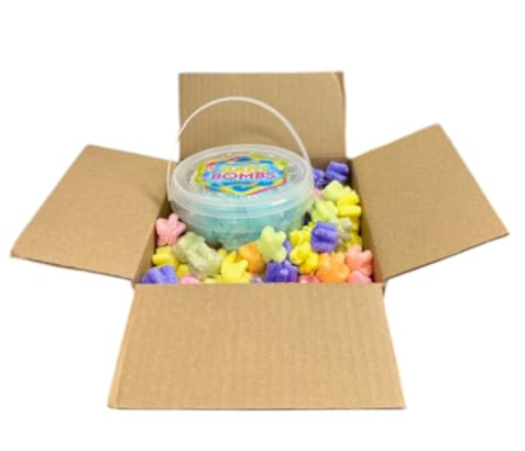 FunPak MiniPack Plant Based Biodegradable Packing Peanuts 0.60 cu ft Bag Compostable (Rainbow Stars)