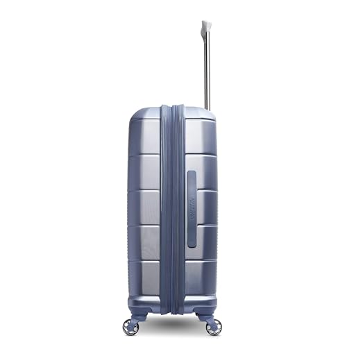 Image of American Tourister Stratum 2.0 Expandable Hardside Luggage with Spinner Wheels, 24 inch SPINNER, Slate Blue